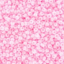 Miyuki rocailles Perlen 11/0 - Opaque baby pink luster 11-428